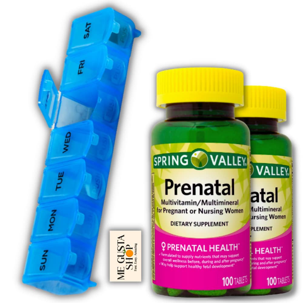 Spring Valley Multimineral Prenatal Multivitamin Tablets Dietary Supplement ME GUSTA SHOP