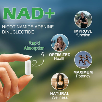 VitaCosmoX NAD+ with Resveratrol Similar to Nicotinamide Riboside Supplement, 1000 mg, 90 Capsules Vegan Non-GMO VitaCosmoXBuy Supplements Australia