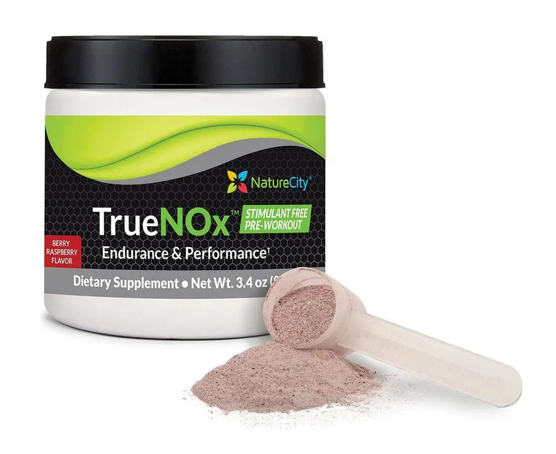 NatureCity True-NOx Nitric Oxide Supplements for Men and Women - Pre-Workout Booster NatureCity