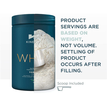 Kinetica Vanilla Whey Protein Powder | 4.5kg | 23g Protein per Serving | 150 Servings KineticaBuy Supplements Australia