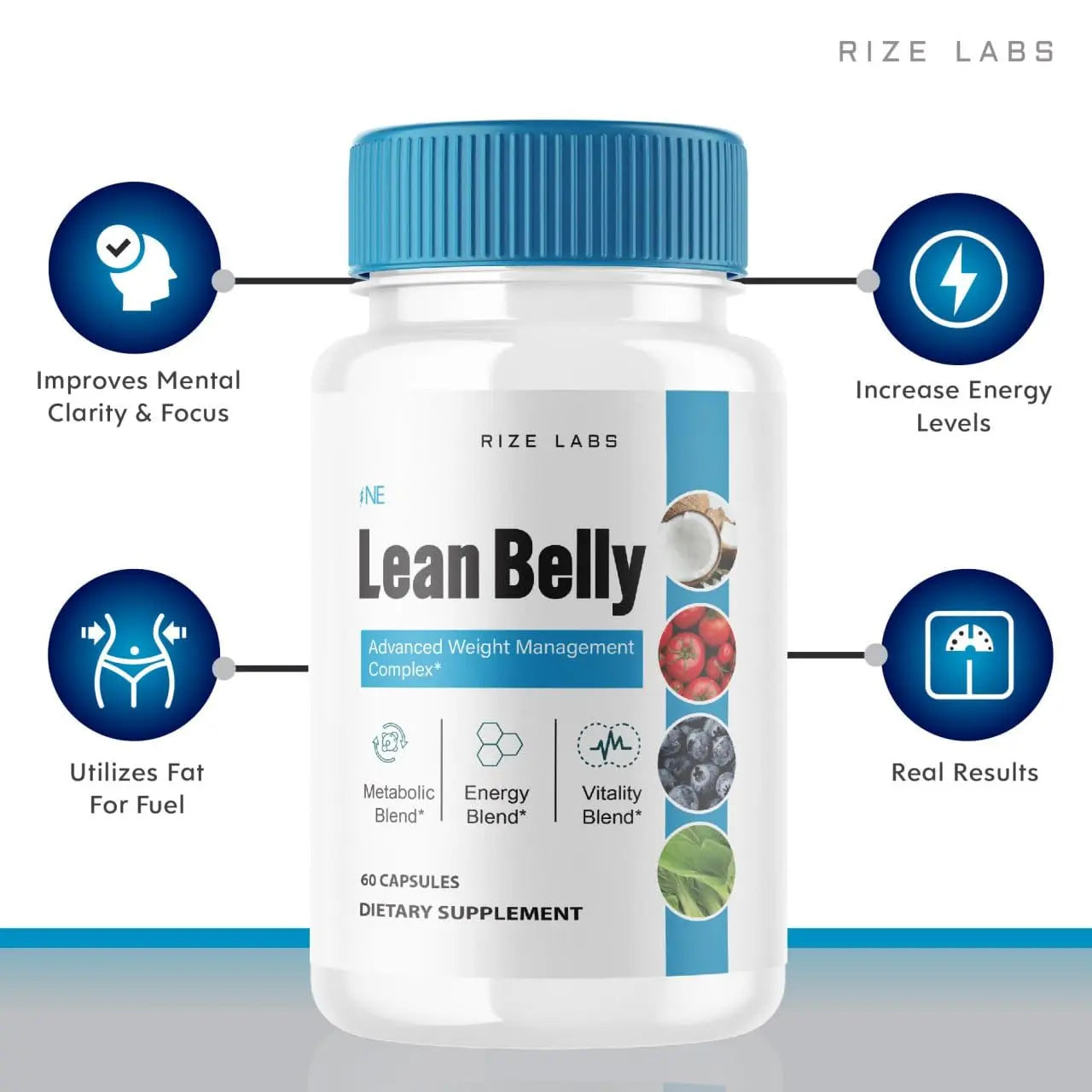 (2 Pack) Ikaria Lean Belly Juice Capsules for Weight Loss - IkariaLeanBelly Advanced rize labs