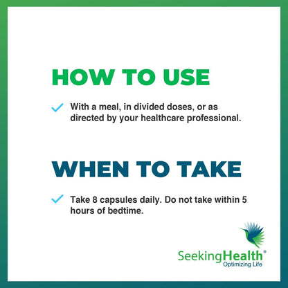 Seeking Health Optimal Prenatal, Women’s Vitamin with B12, Methylfolate, Choline Seeking Health