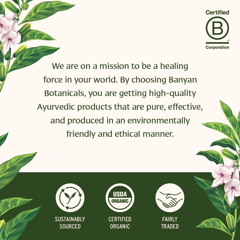 Banyan Botanicals Kaishore Guggulu – Organic Joint Support Supplement – Traditional Blend that Supports Healthy Joints, Muscles, and Connective Tissue* – 90 tablets – Non-GMO Sustainably Sourced Vegan Banyan BotanicalsBuy Supplements Australia