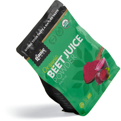 Ganic Food Organic Beet Root Juice Powder, 16 Ounces Ganic Food
