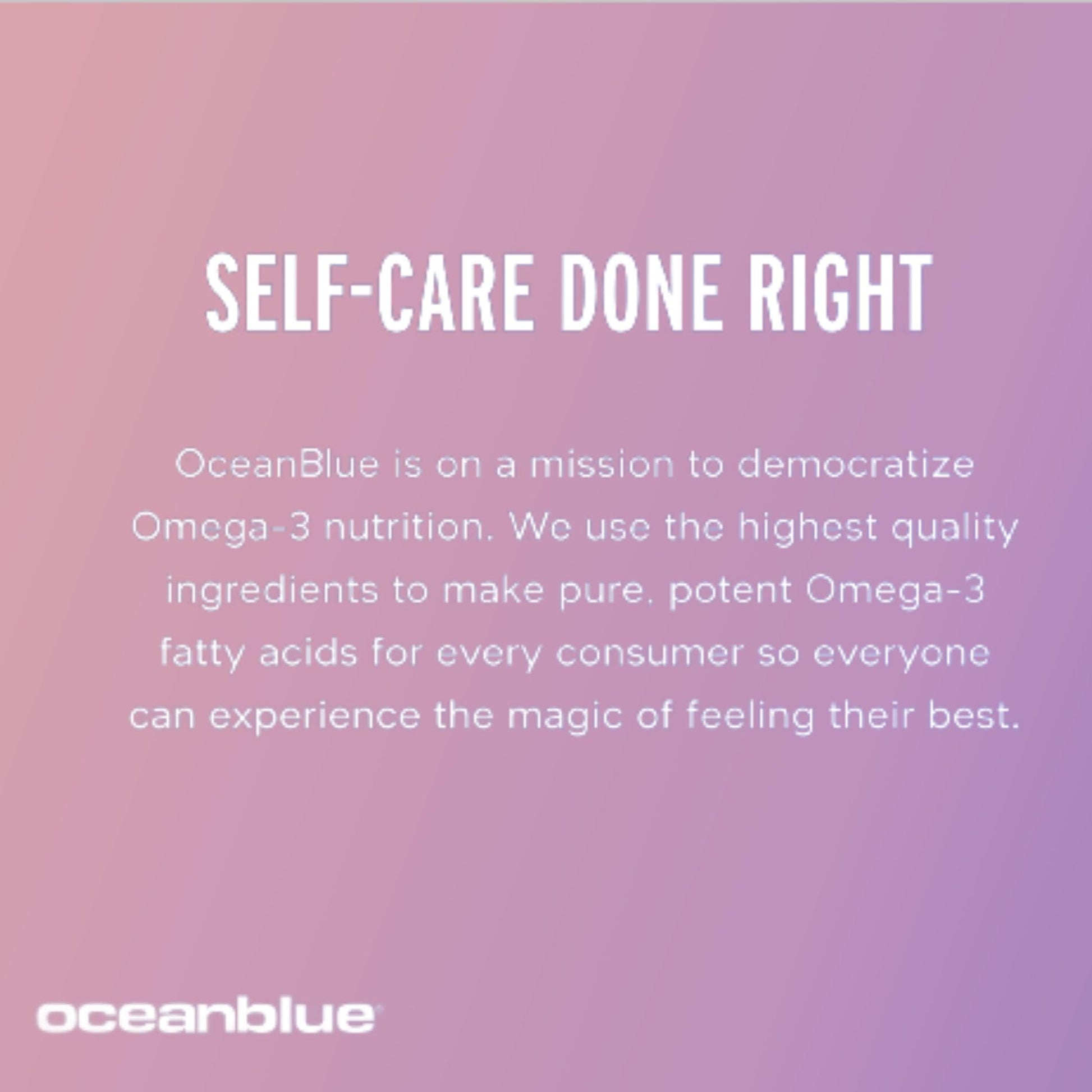 Oceanblue Prenatal Multivitamin with Omega-3 DHA Fish Oil for Pregnant Women Oceanblue