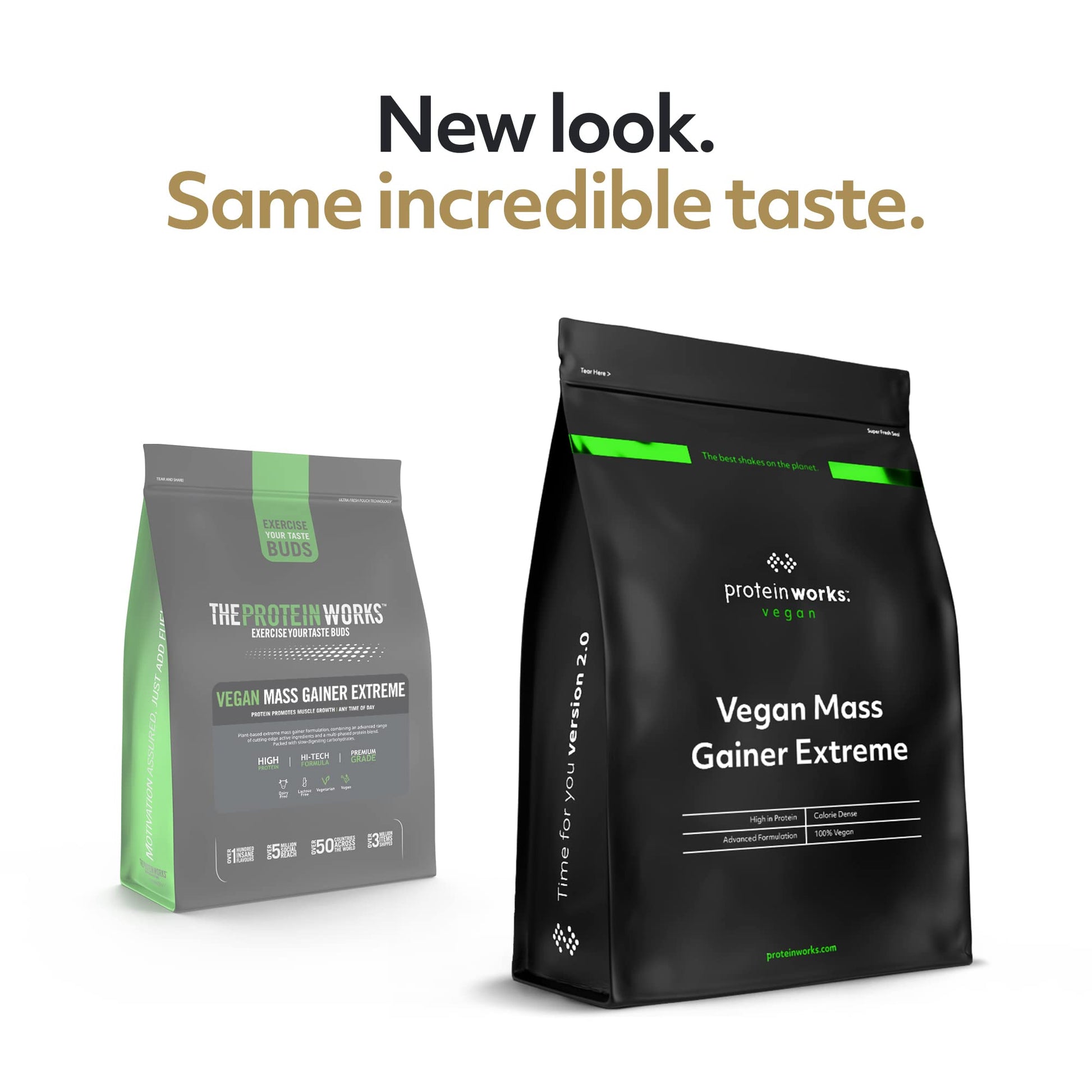 Protein Works - Vegan Mass Gainer Extreme | High Calorie Protein Powder | Weight Gainer Protein WorksBuy Supplements Australia