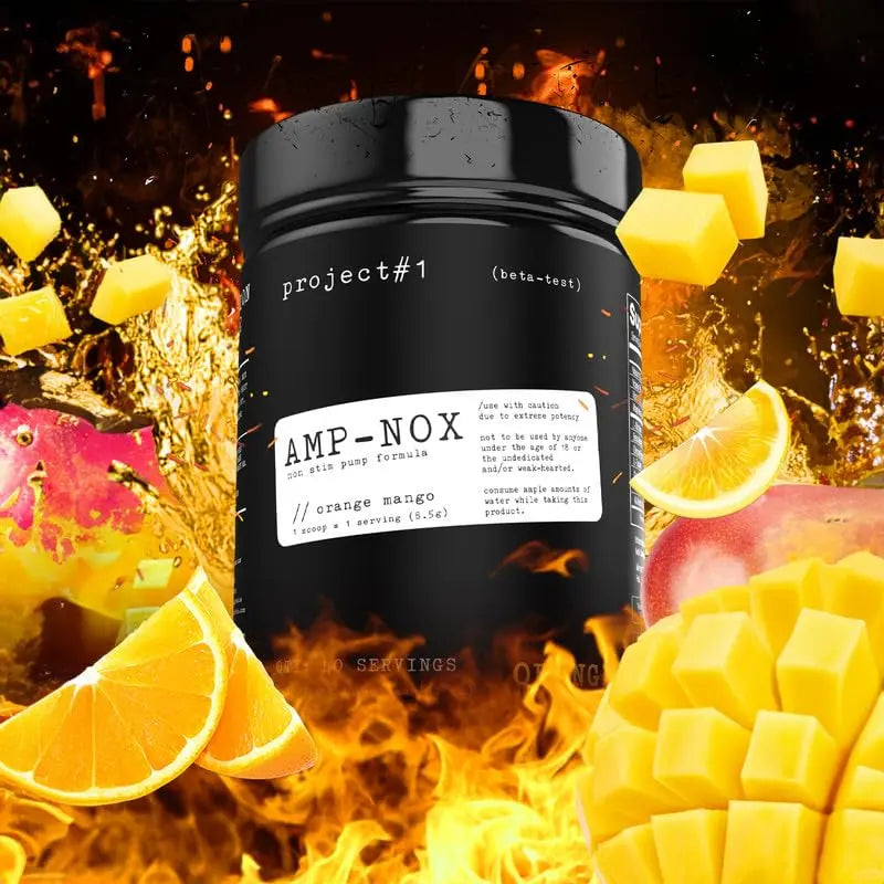 Project #1 AMP-NOX: Pre & Post Workout Powder to Boost Focus & Pump | Energizing Project #1