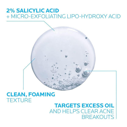 La Roche-Posay Effaclar Medicated Gel Facial Cleanser, Foaming Acne Face La Roche-PosayBuy Supplements Australia