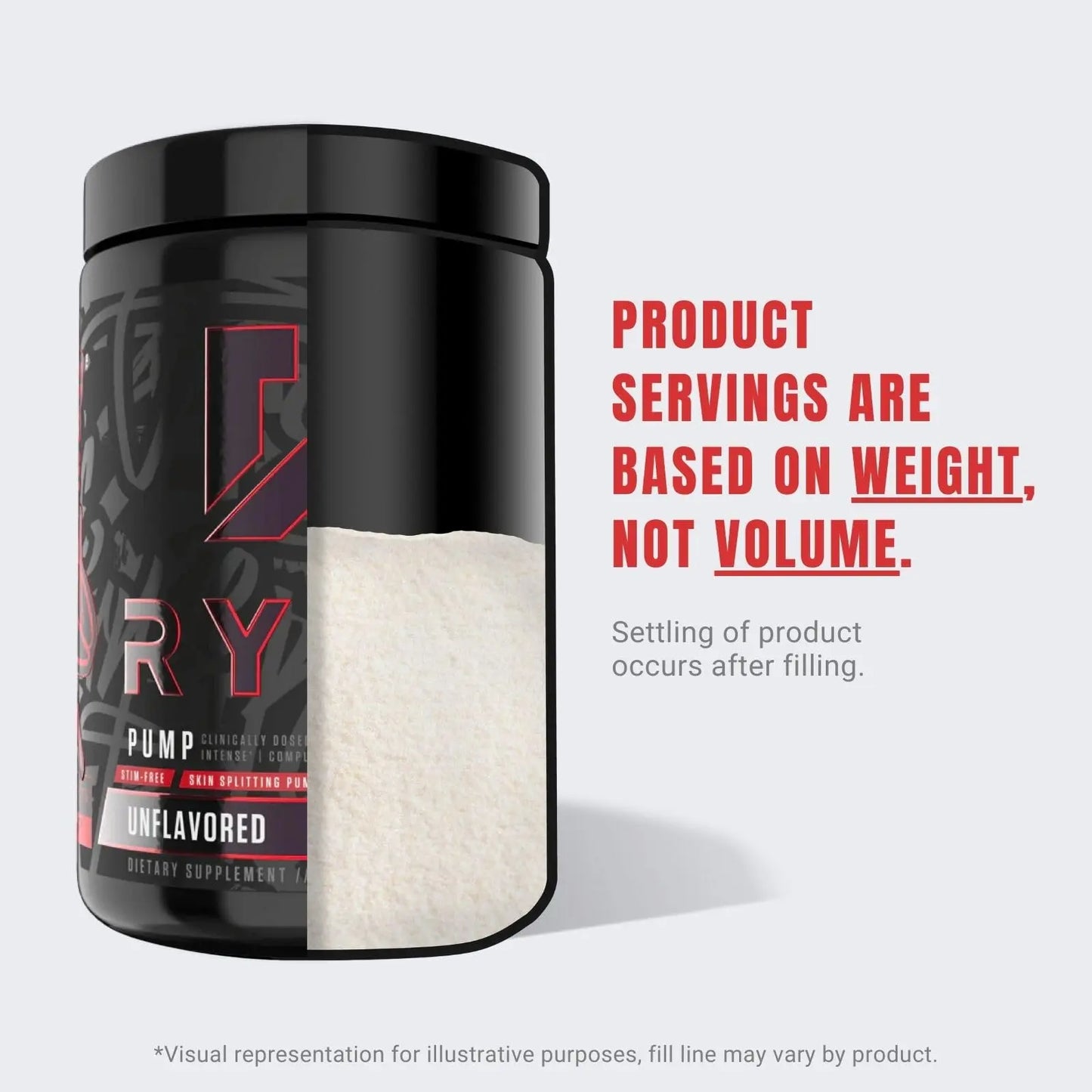 RYSE Up Supplements Project Blackout Pump Powder | Pump, Power, Endure | Betaine RYSE Up Supplements