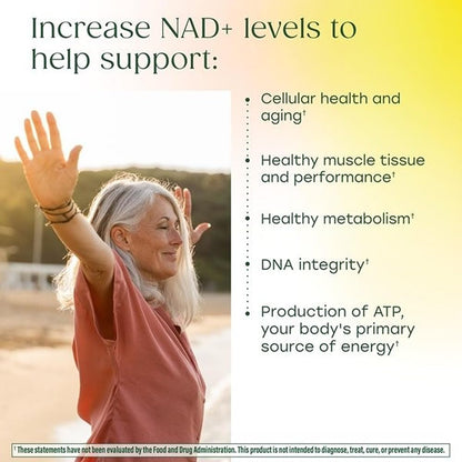 MegaFood NAD+ Supplement with Nicotinamide Riboside & Resveratrol - NMN Supplement Alternative - Vitamin B12, B6, Methylfolate & Niacin - NAD for Healthy Aging - Non-GMO - 60 Capsules, 30 Servings MegaFoodBuy Supplements Australia