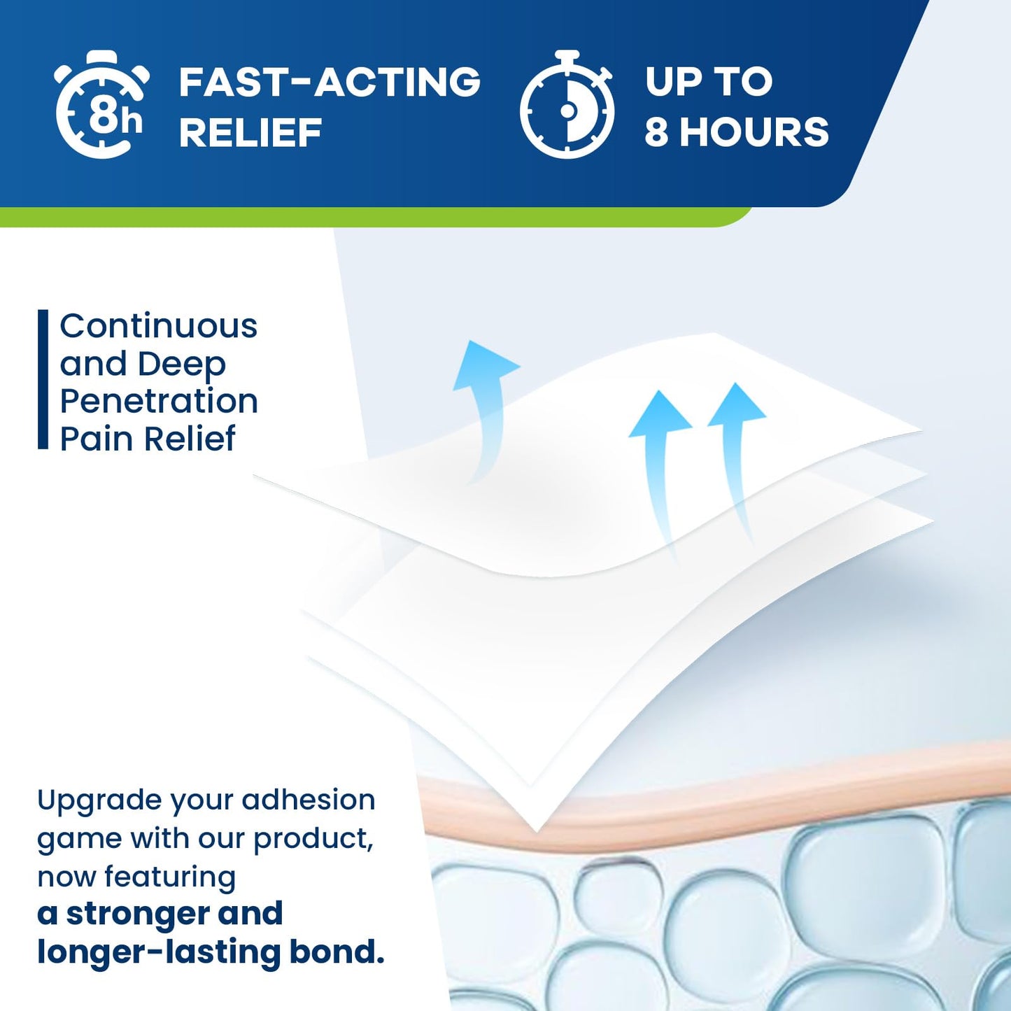 Sumifun Lidocaine Pain Relief Patches - Fast, Targeted Therapy Simple Backache, Soreness, Sprain, Joint Pain with Maximum Strength 4% Lidocaine and 1% Menthol (Large, Count, 25) SumifunBuy Supplements Australia