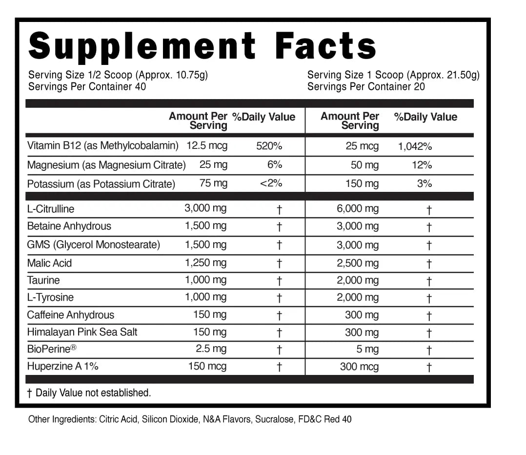 Natty Labs Prehistoric Pump Pre Workout - Preworkout Energy Supplement · 300mg Caffeine Natty Labs
