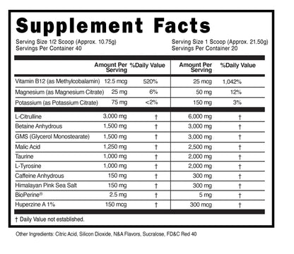 Natty Labs Prehistoric Pump Pre Workout - Preworkout Energy Supplement · 300mg Caffeine Natty Labs