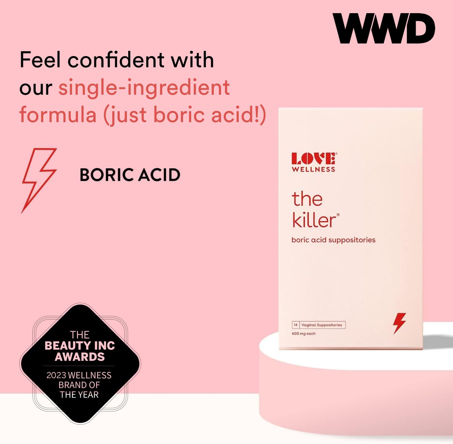 Love Wellness Good Girl Probiotics & The Killer | Vaginal pH Balance Supplement & Boric Acid Suppositories Love WellnessBuy Supplements Australia