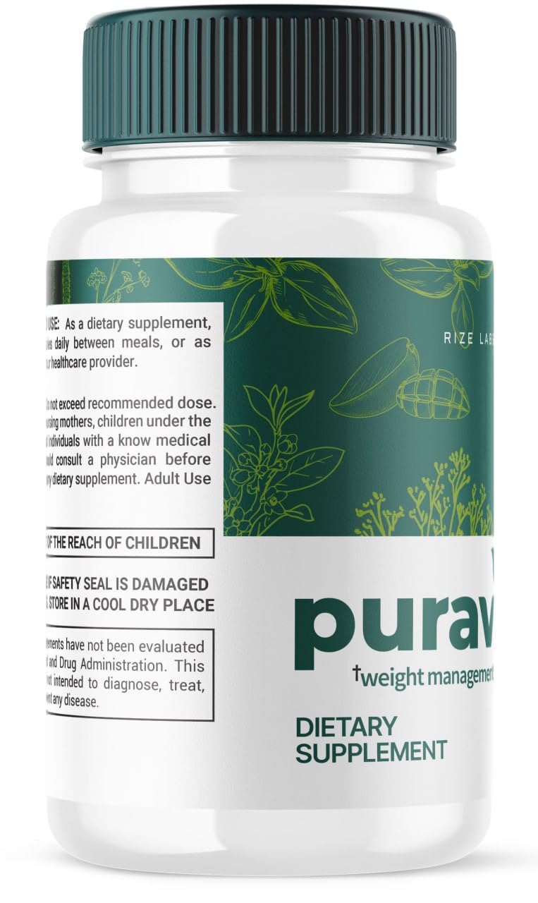 (5 Pack) Puravive Weight Health Pills, Puravive Exotic Rice Capsules Reviews, Purevive Weight rize labs