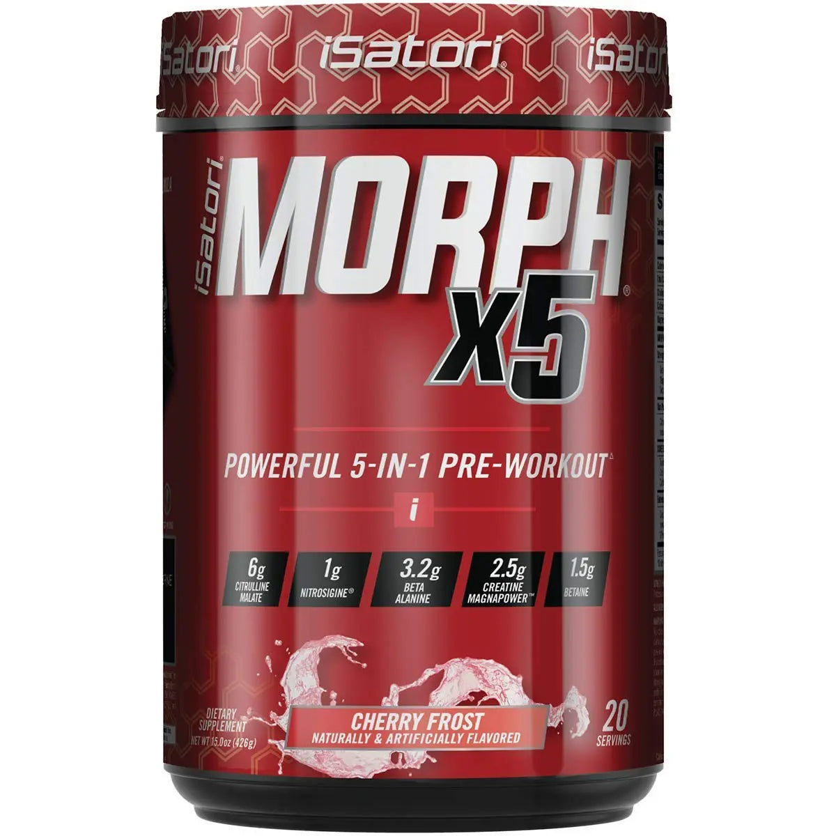 iSatori Morph Xtreme Intense Pre Workout - Bombsicle (20 Servings) Classic Blender Bottle iSatori