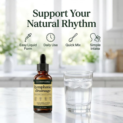 Lymphoria Lymphatic Drainage Drops, Lymphatic System Support, Immune System, Vegan & Non-GMO, Natural Herbal Blends(59ML/2FL.OZ) 2 tebazoew buy supplements Au