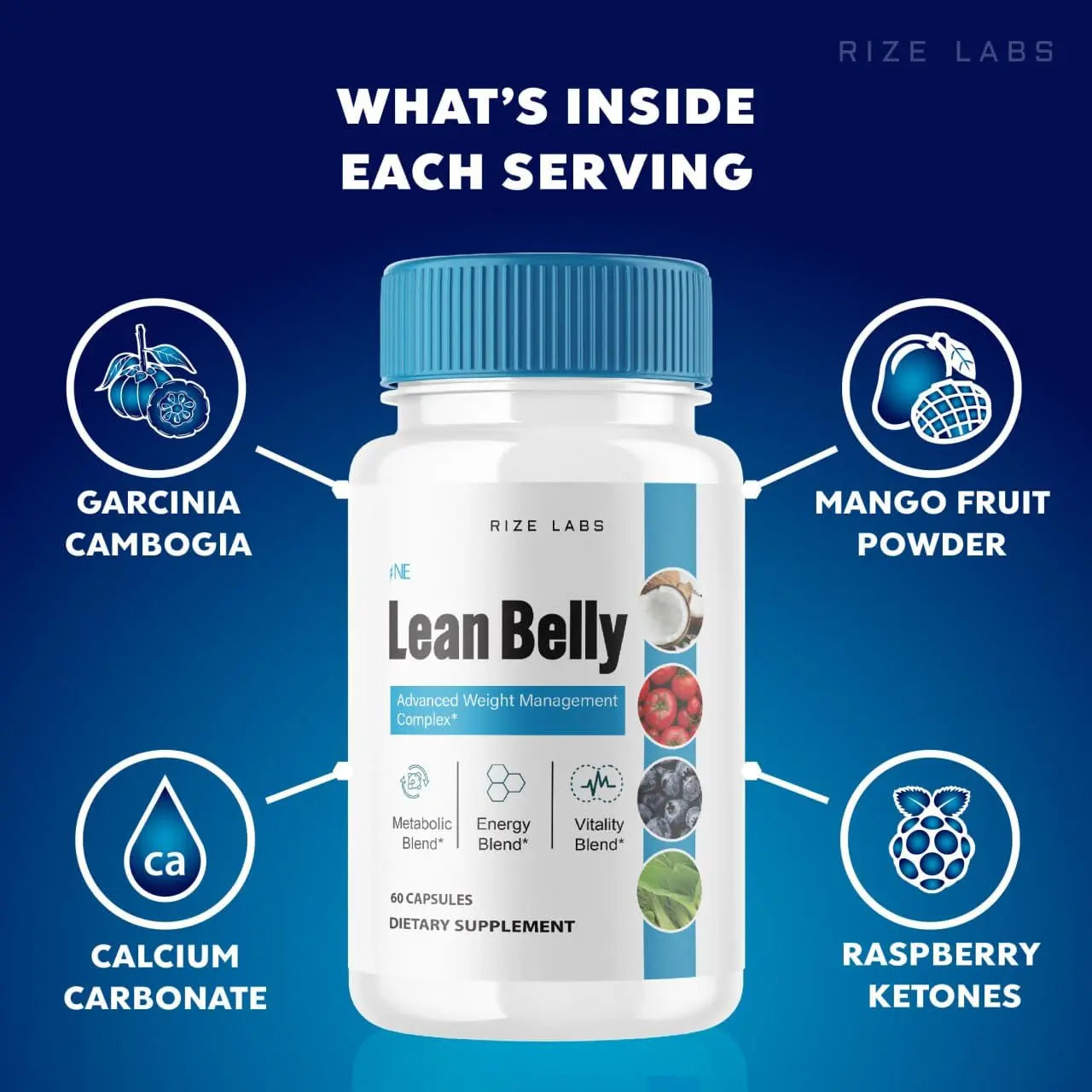 (2 Pack) Ikaria Lean Belly Juice Capsules for Weight Loss - IkariaLeanBelly Advanced rize labs