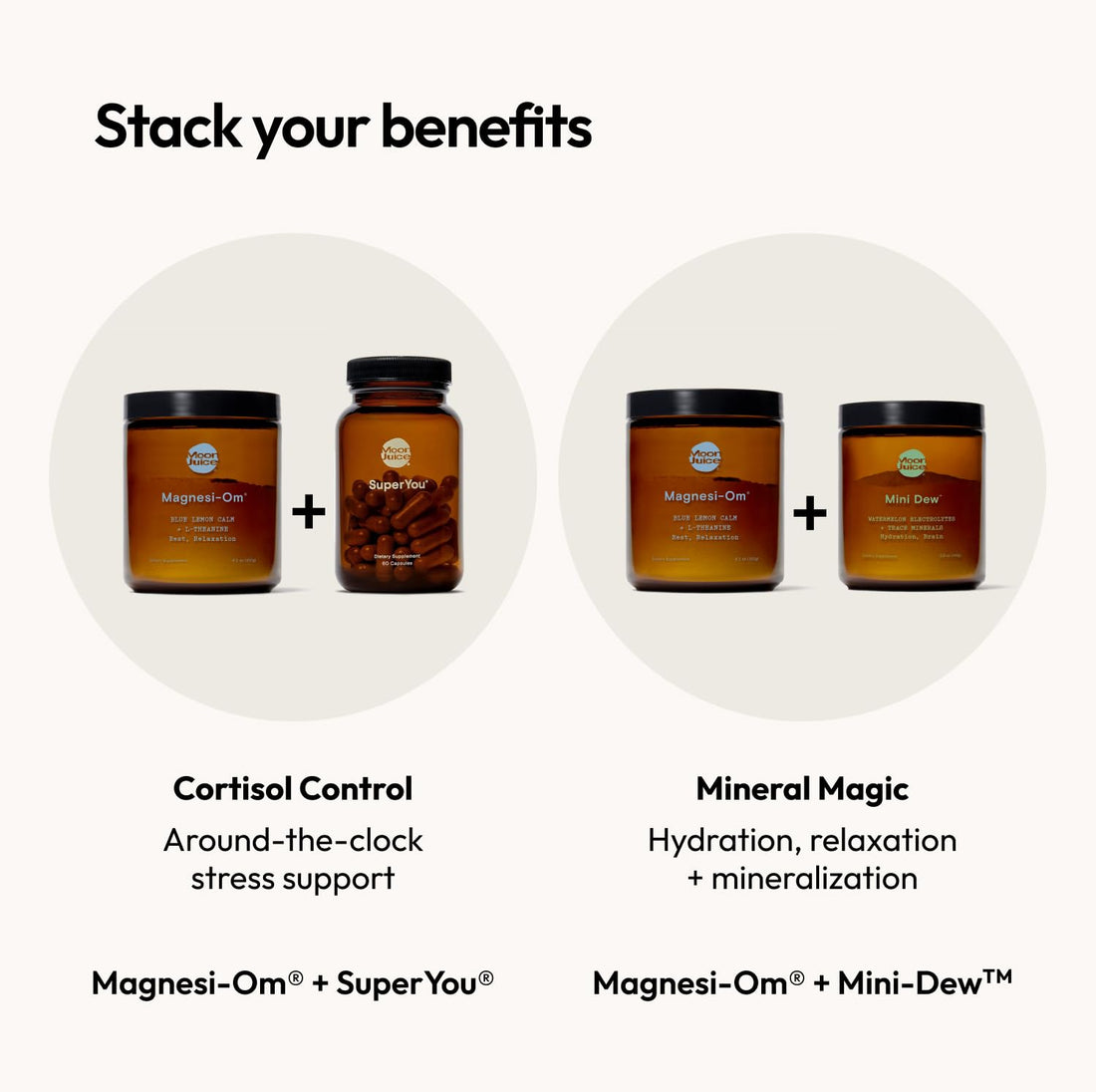 Moon Juice Magnesi-Om Magnesium Powder Supplement - Chelated Magnesium Complex + L-Theanine Blend for Rest, Relaxation & Regularity - Vegan, Non-GMO & No Sugar, Blue Lemon, 4.2 oz, 30 Servings Moon JuiceBuy Supplements Australia