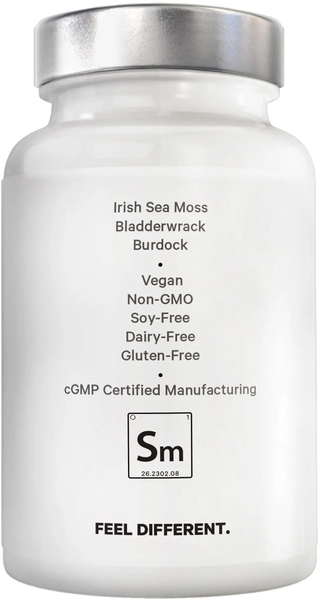 Amen Sea Moss Supplement - 1000mg Organic Irish Sea Moss, Bladderwrack, Burdock - Vitamin C, Aloe Vera, Black Pepper - Seaweed Superfood, Vitamins, Minerals, and Antioxidants - Non-GMO - 90 Capsules Amen buy supplements Au