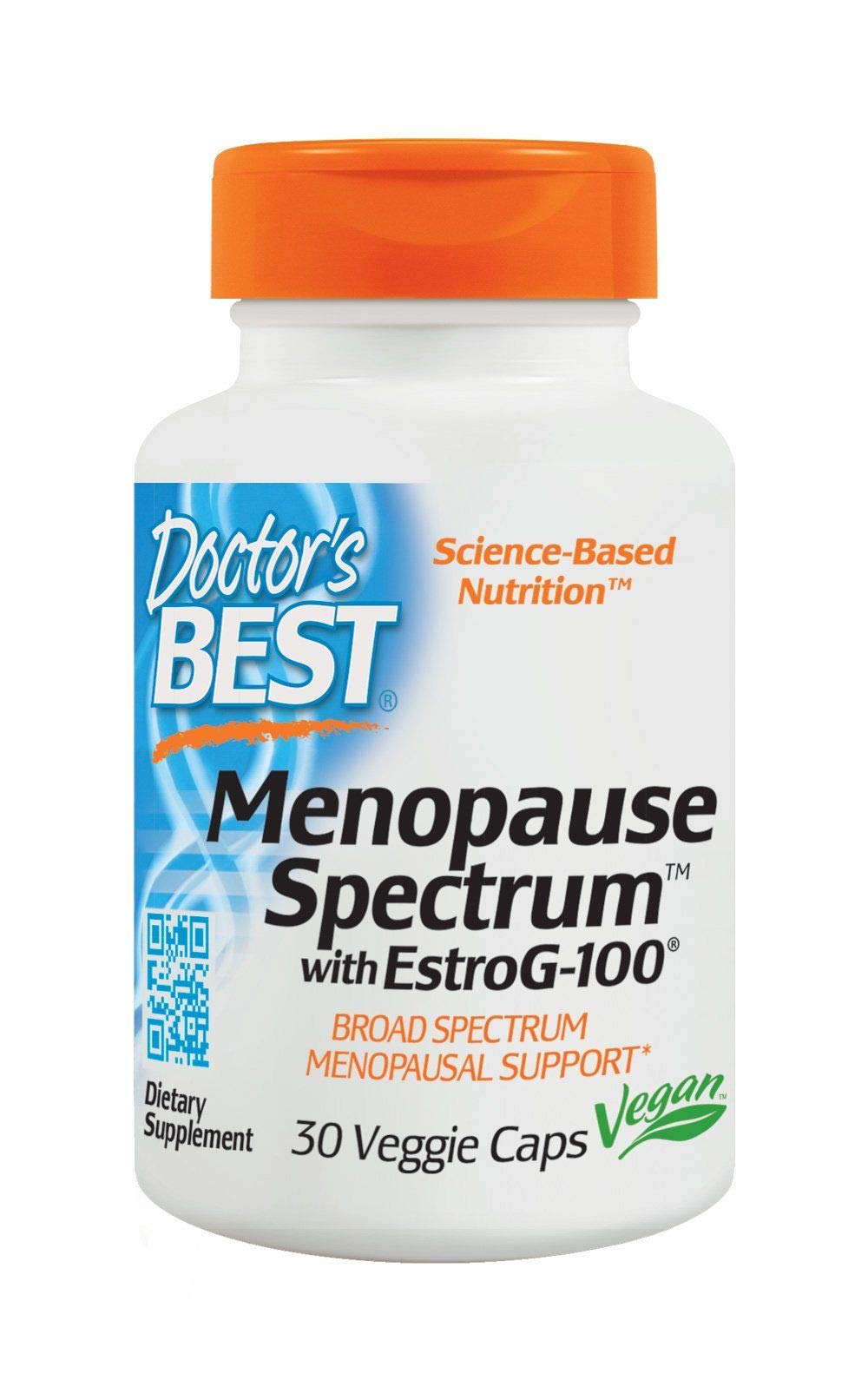 Doctor's Best Menopause Spectrum with EstroG-100, Non-GMO, Vegan, Gluten Free, Soy Free, Veggie Caps Doctor's BEST