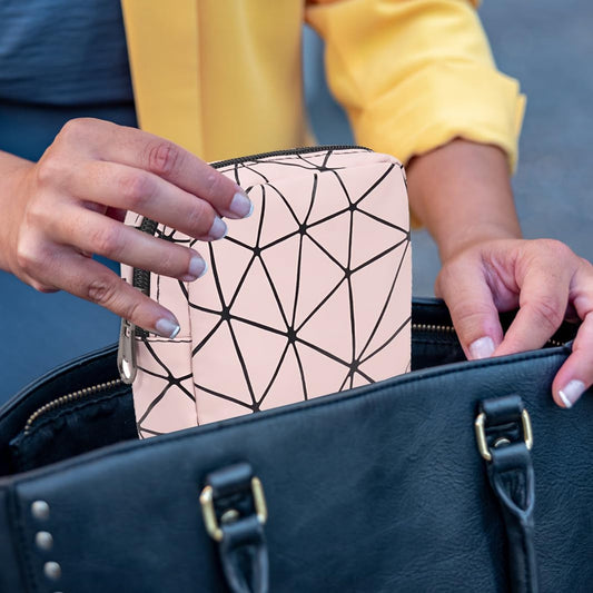 Yazabai Sanitary Napkin Storage Bag Pouch 4PCS Pads and Tampons Bags Pouches Portable Yazabai