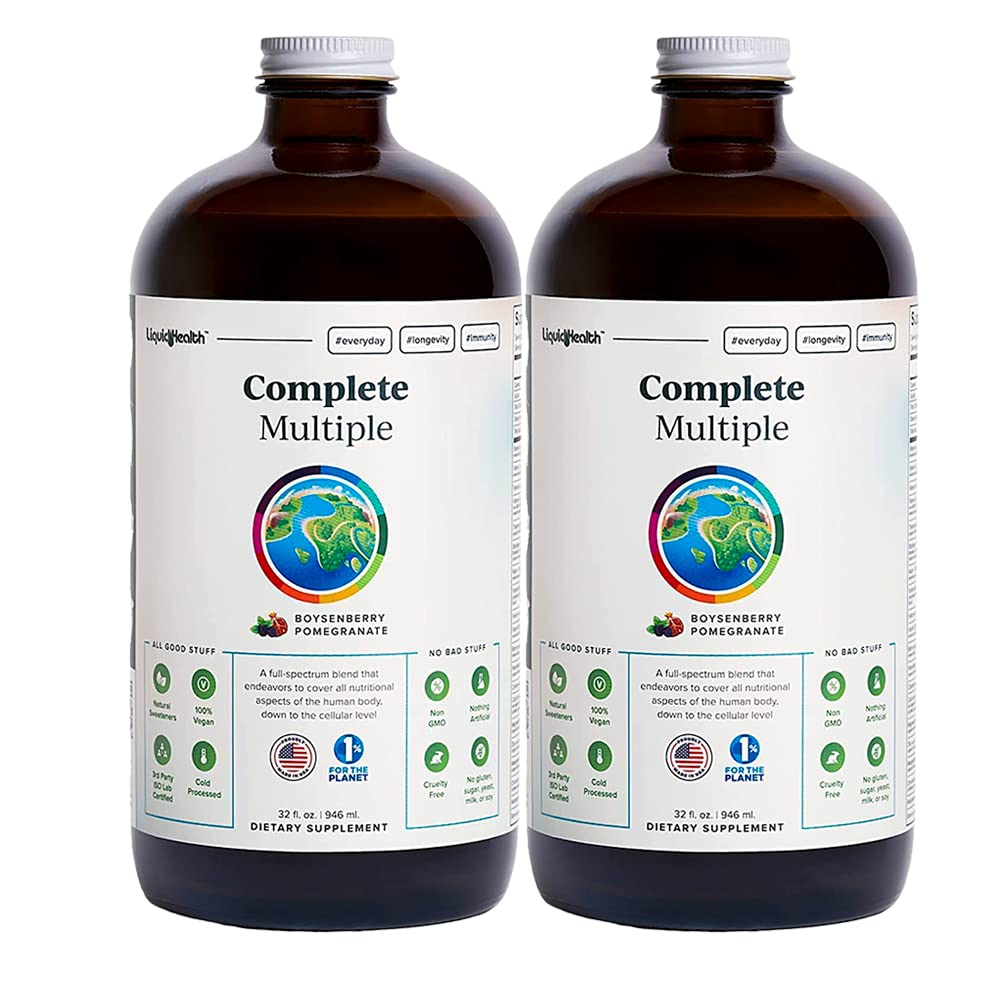 LIQUIDHEALTH 32 Oz Liquid Multivitamin for Adult Men & Women - Complete Multiple