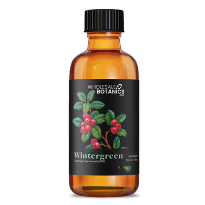 Wintergreen Essential Oil by Wholesale Botanics | Premium Grade 100% Undiluted Essential Oil Wholesale Botanics
