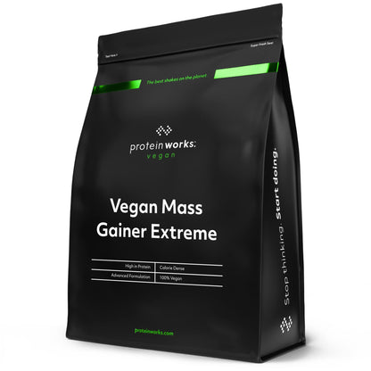 Protein Works - Vegan Mass Gainer Extreme | High Calorie Protein Powder | Weight Gainer Protein Works