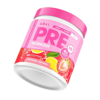 Obvi Pre Workout for Women, Preworkout, Designed for Energy, Stamina and Focus Obvi