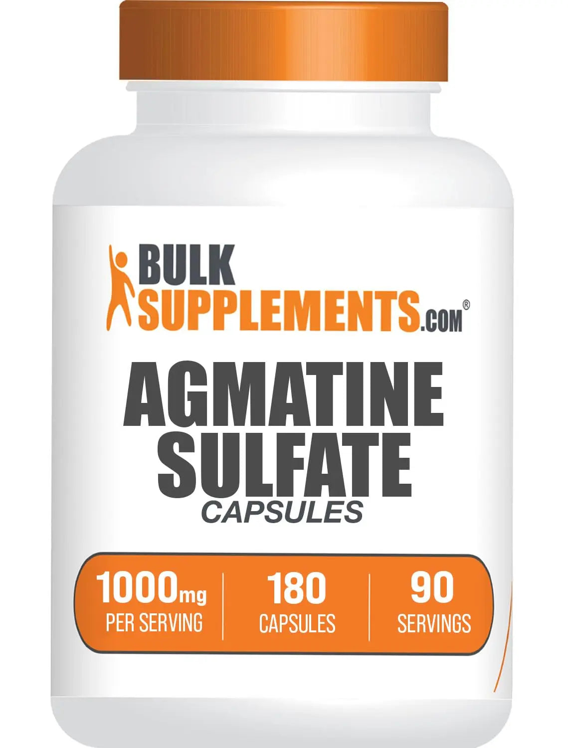 BULKSUPPLEMENTS.COM Agmatine Sulfate Capsules - Supplement for Nitric Oxide BULKSUPPLEMENTS.COM