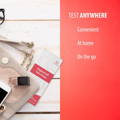 [60 Pack] PGYARD Vaginal Health pH Test Strips, Feminine pH Test, Value Pack PGYARD