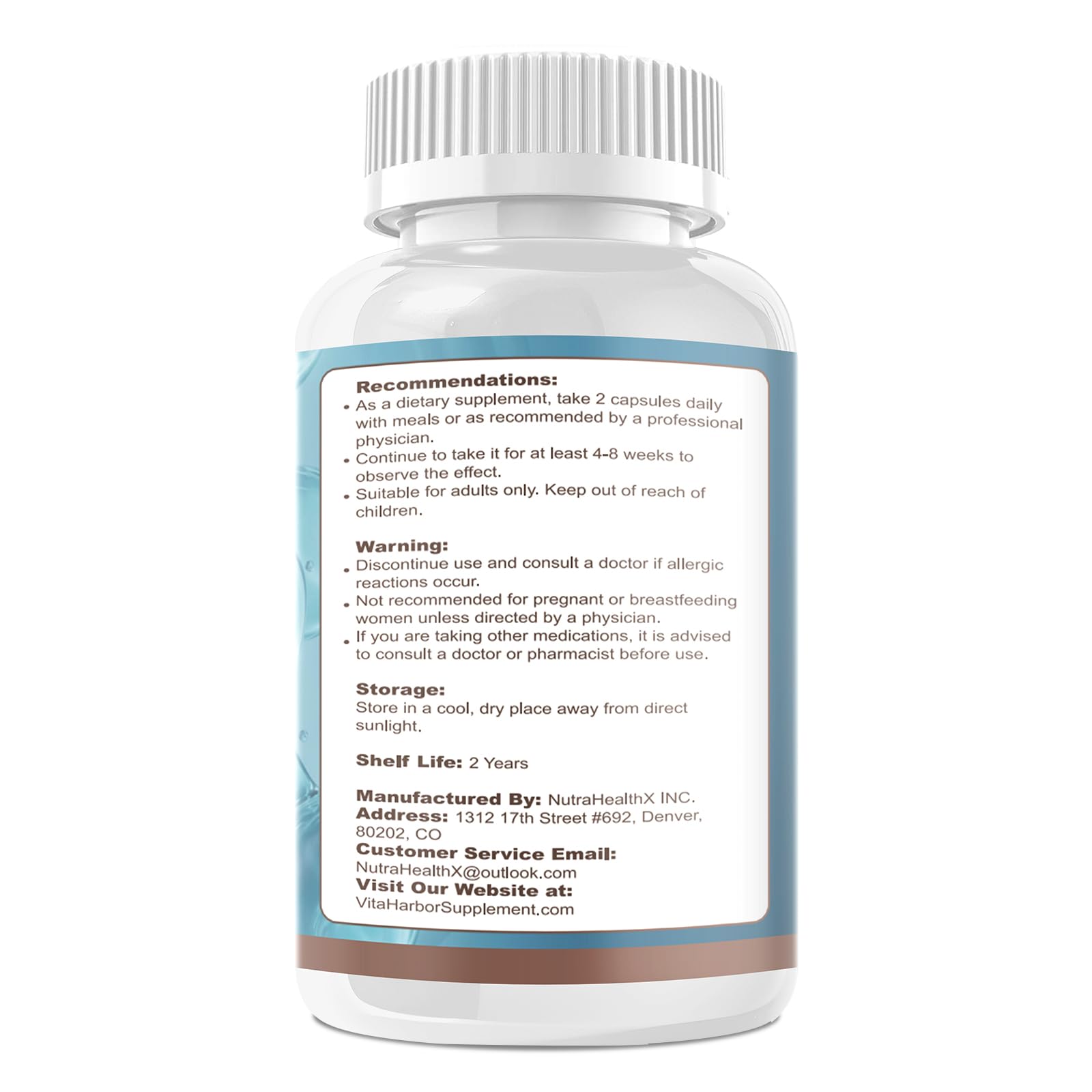 VitaHarbor Cortisol Supplement for Women and Men, 4-in-1 Cortisol Reducer with Magnesium Glycinate, Ashwagandha, Phosphatidylserine, L-Theanine, for Relaxation & Calm Support, 90 Veg Caps VitaHarborBuy Supplements Australia