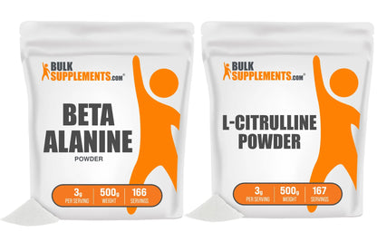 BULKSUPPLEMENTS.COM Beta Alanine 500g & L-Citrulline 500g Bundle BULKSUPPLEMENTS.COM