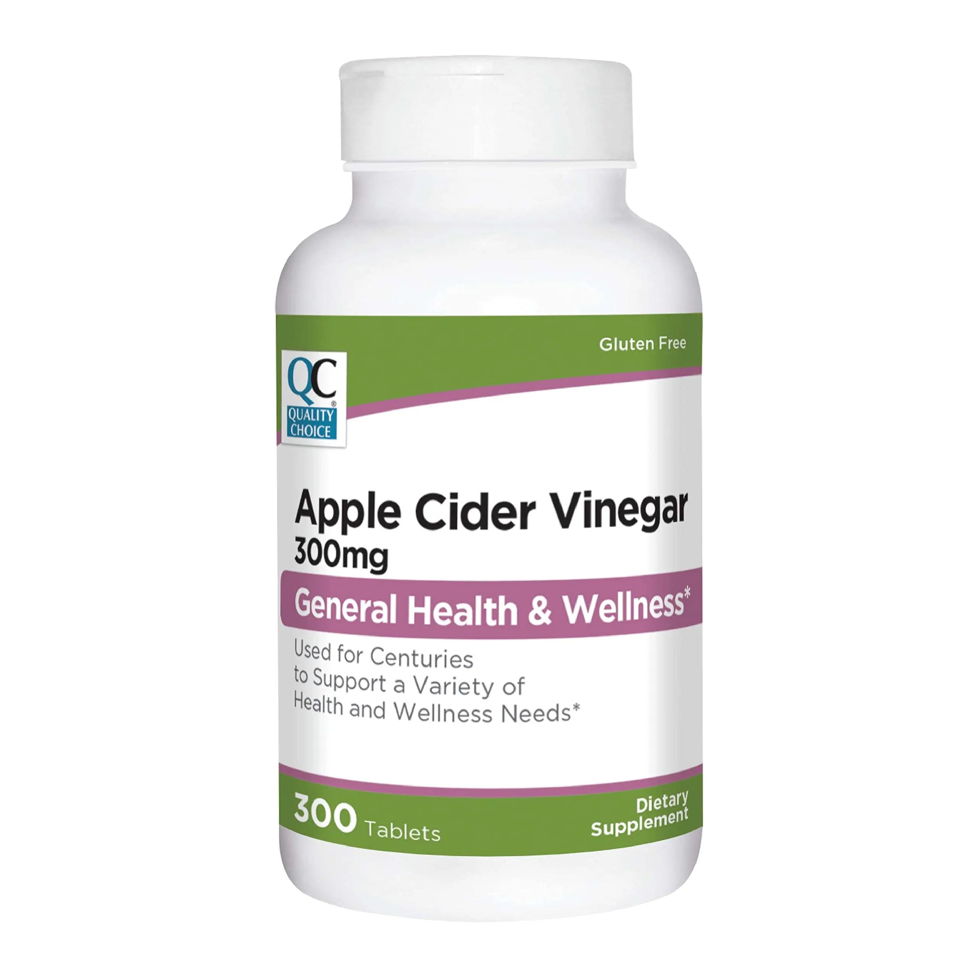 Quality Choice Apple Cider Vinegar 300 mg - General Health and Wellness - Dietary Supp Quality Choice