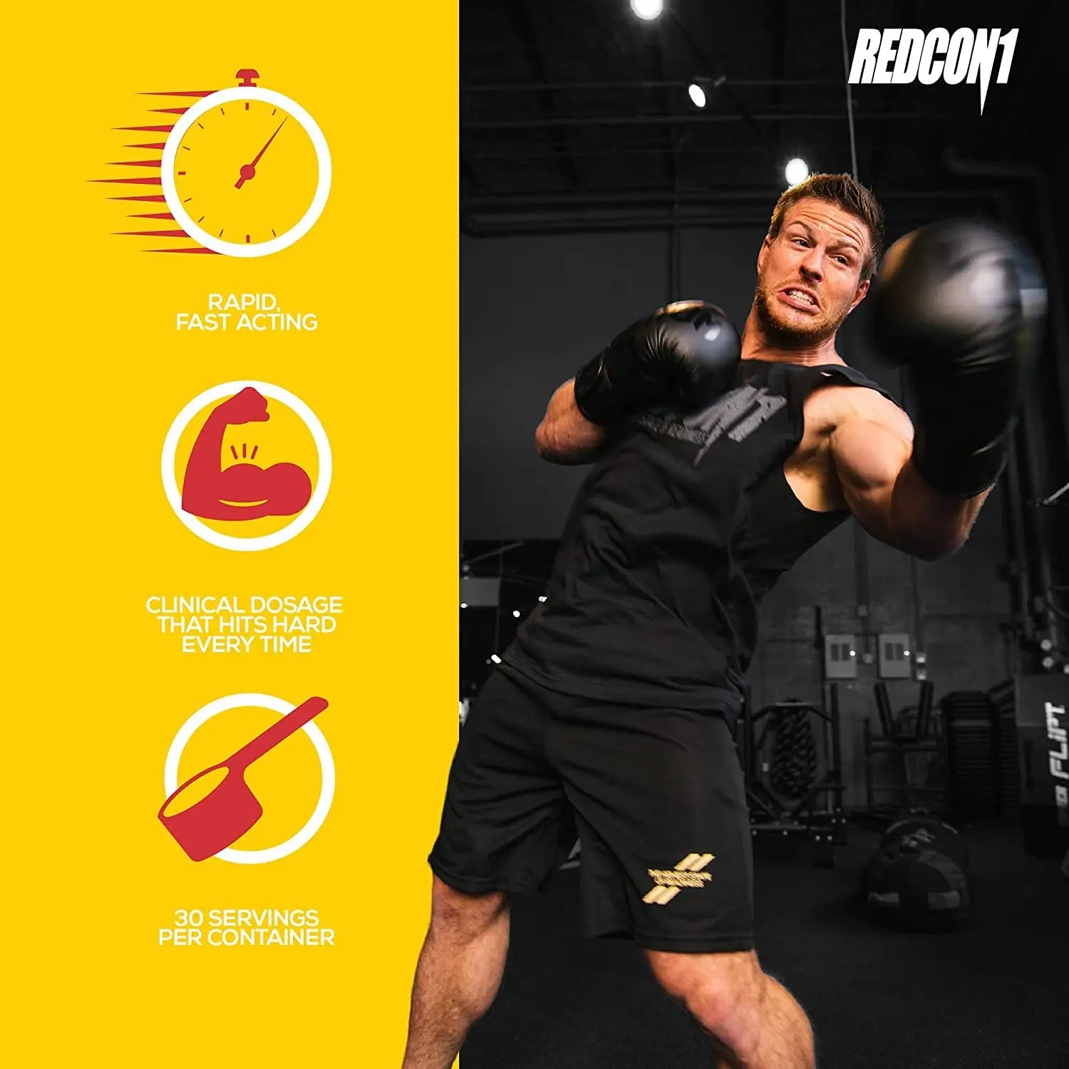 REDCON1 Total War Preworkout (Tiger's Blood) & Big Noise Non-Stim Preworkout Powder REDCON1