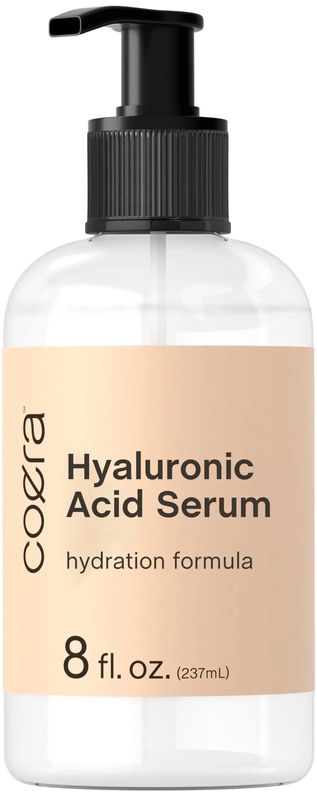 Hyaluronic Acid Serum for Face & Skin | 8 oz | Paraben & SLS Free Moisturizer | Packaging Coera