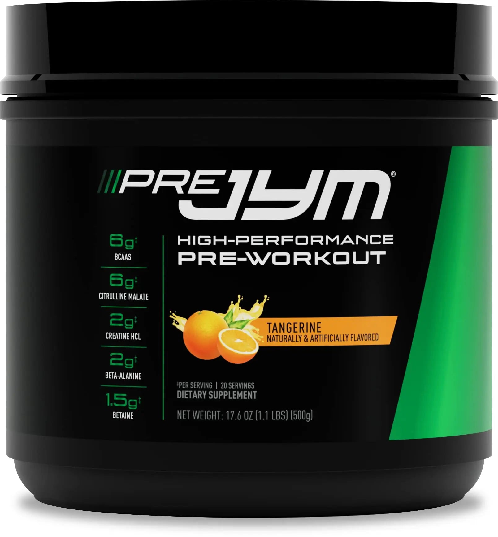 PRE JYM 20 Servings - Tangerine JYM Supplement Science