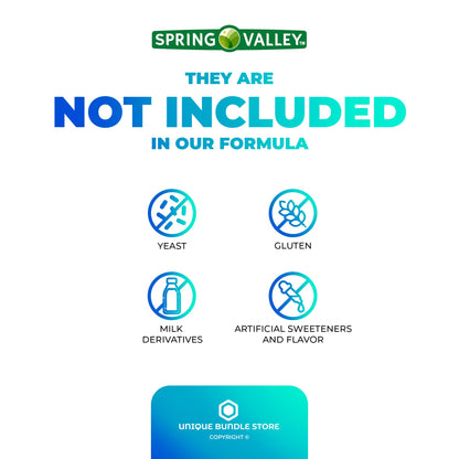 Spring Valley, Prenatal Vitamins Gummies, 90 Count with DHA and Folic Acid Unique Bundle Store