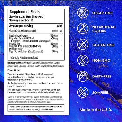 2X4 Instant Lift Pre-Workout, Non-GMO, Sugar Free, Dairy Free, Orange Burst, 16 Single 2X4