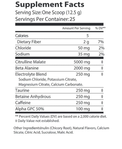 6AM Run Bolt, Pre Workout Powder for Instant Energy Boost for Cardio and Extreme Training 6AM Run