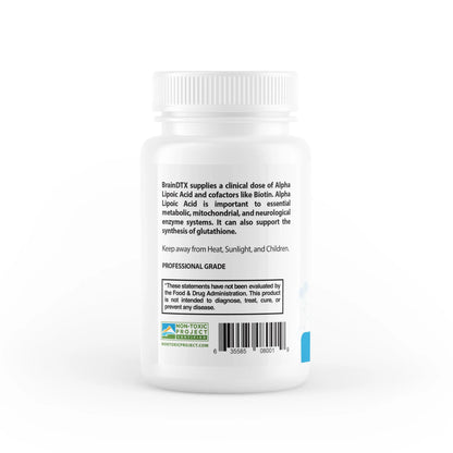 True Cellular Formulas BrainDTX - Supports Cognitive Function, Focus & Mental Clarity - Promotes Clear Thinking & Memory - with Alpha Lipoic Acid & Biotin - Antioxidant Support - 60 Capsules True Cellular Formulas buy supplements Au