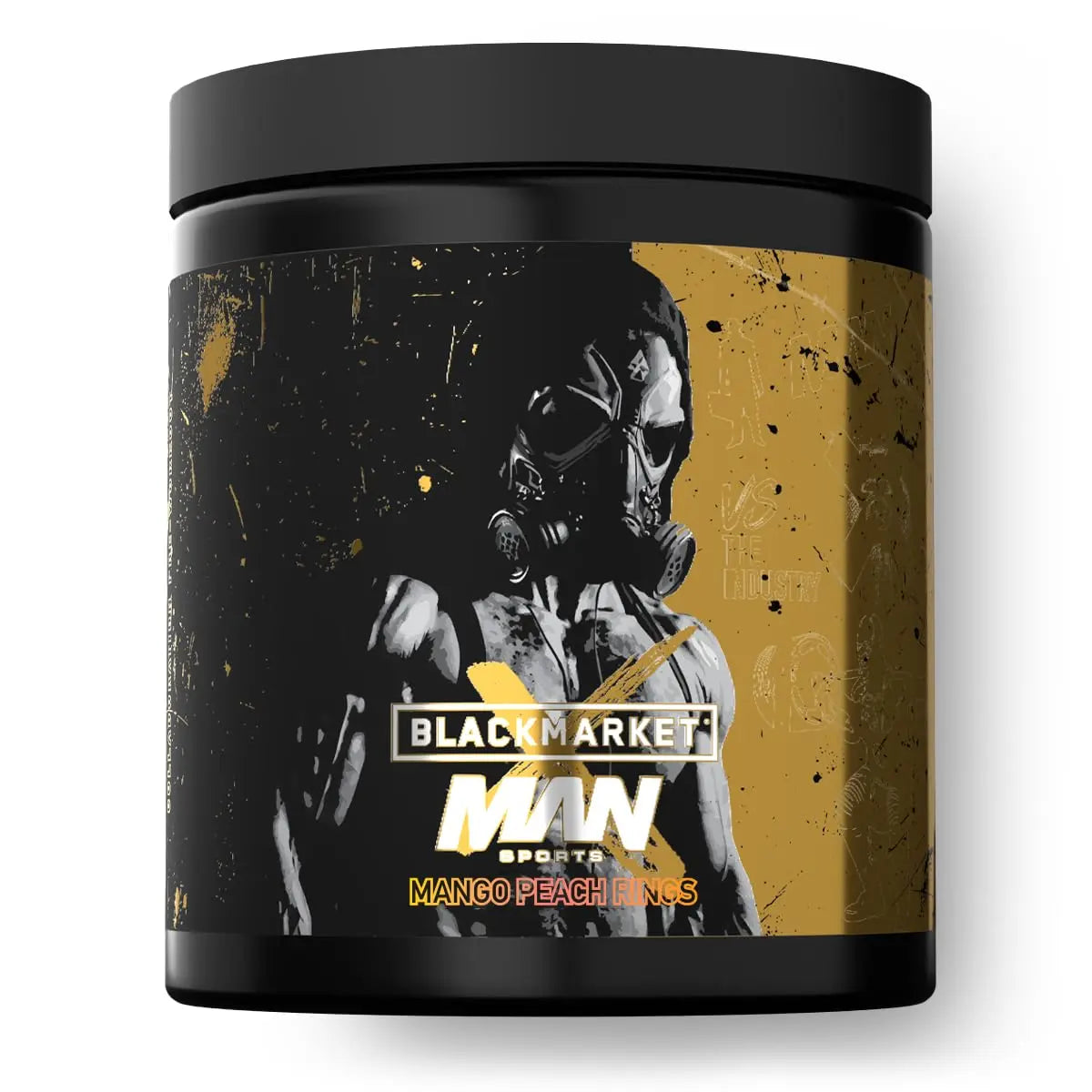 MAN Sports + Black Market Labs Limited Edition PreWorkout - 20 Serving - Mango Peach MAN Sports