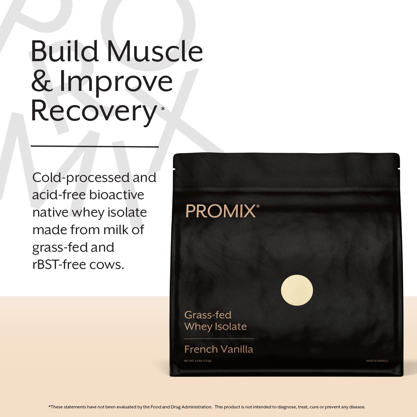 Promix Whey Protein Isolate Powder - Grass-Fed & 100% All Natural - ­Post Workout ProMix NutritionBuy Supplements Australia