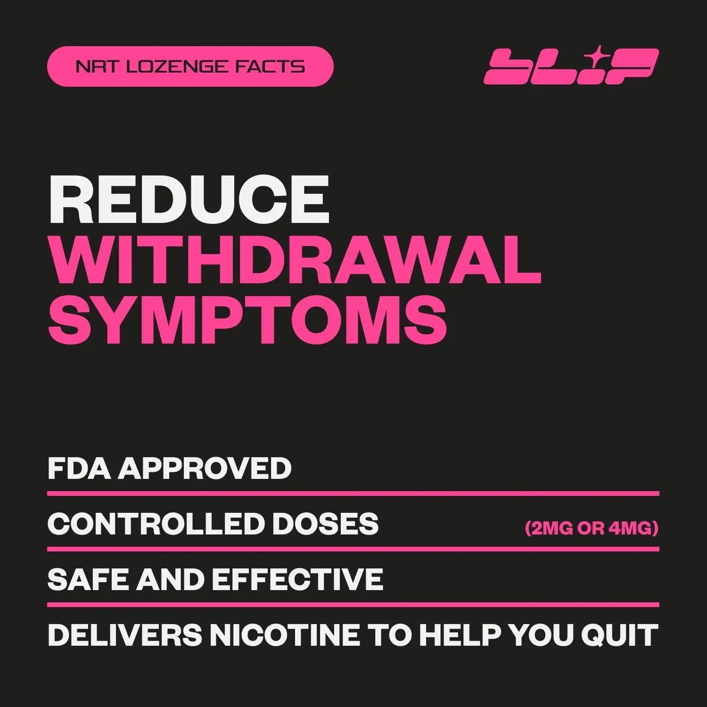 Blip NRT Nicotine Lozenge Mini's - 2mg Mint Flavor (27 Count) - Help Quit Smoking Aid, Reduce Cravings - Nicotine Replacement Blip buy supplements Au
