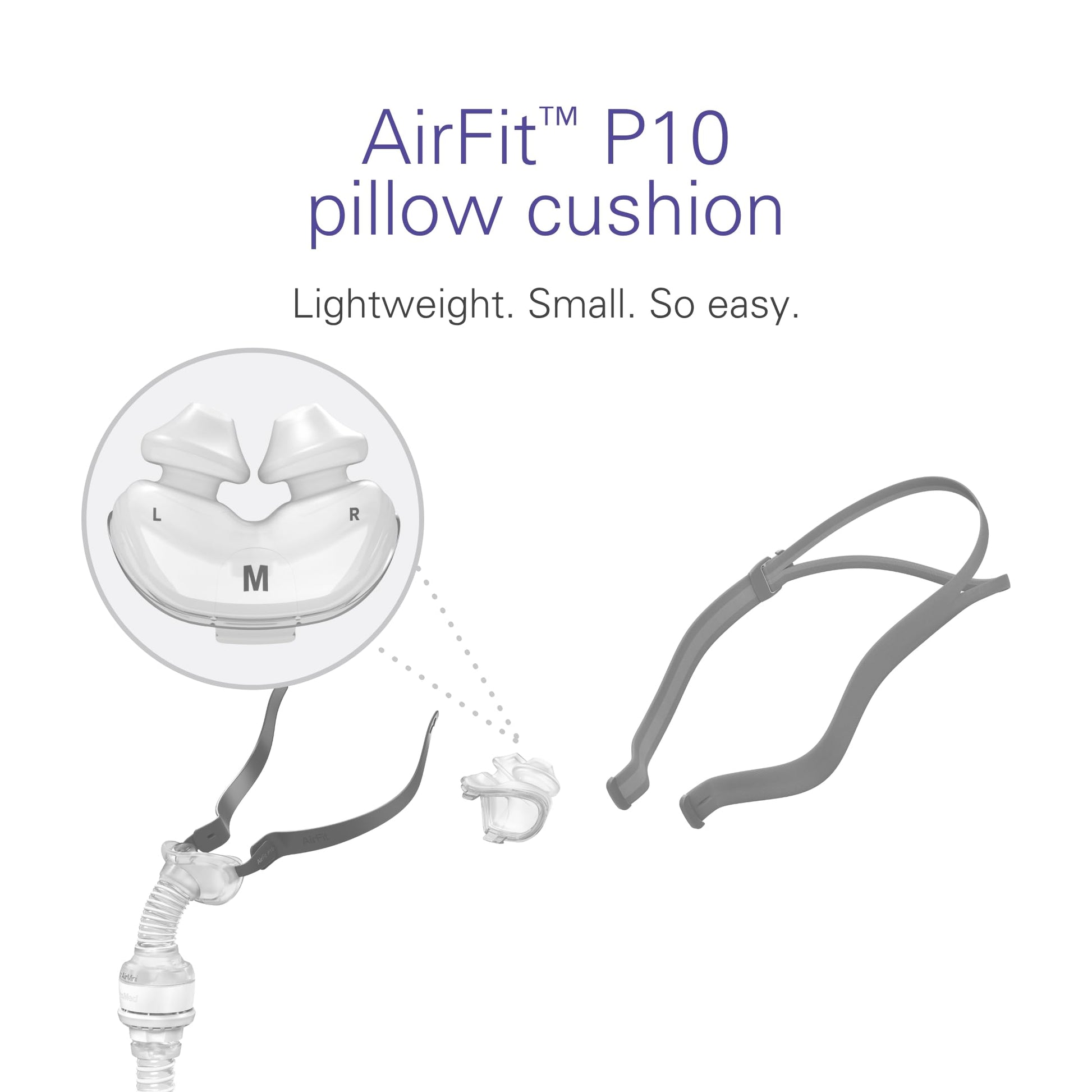 ResMed AirFit P10 Nasal Pillow Replacement Cushion - Medium ResMedBuy Supplements Australia