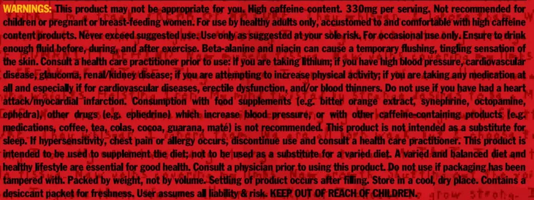 Mutant Madness - Redefines The Pre-Workout Experience and Takes it to a Whole New Mutant