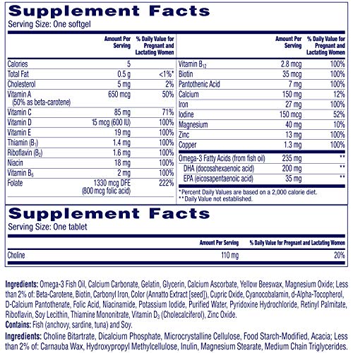 One A Day Women’s Prenatal Advanced Complete Multivitamin with Brain ONE A DAY