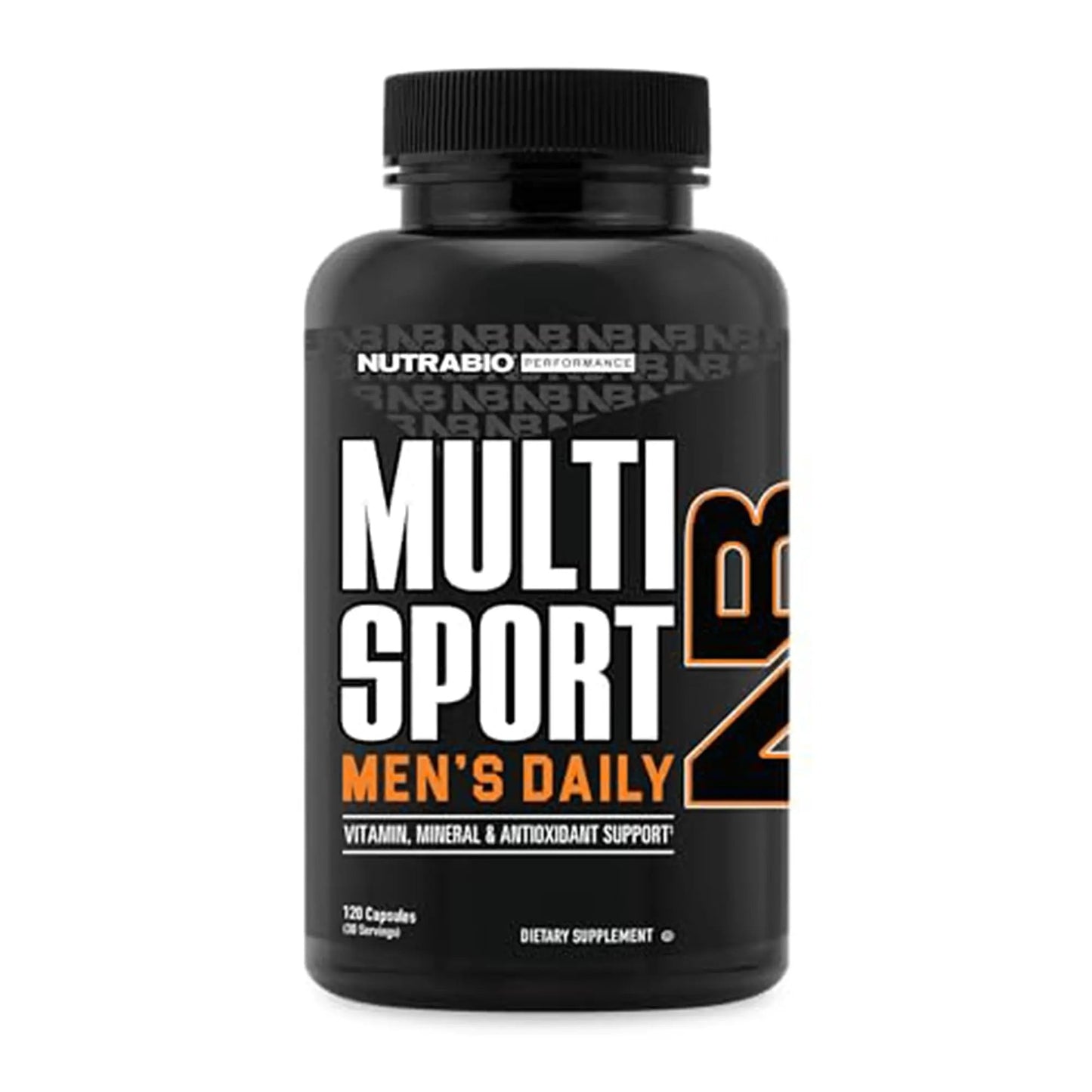 NutraBio Multisport for Men - Mens MultiVitamin - 33 Vitamins, Minerals, Micronutrients - Rich in Antioxidants NutraBio
