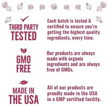 TruBaio Organic Beet Root Powder: Nitric Oxide Booster, Circulation and Stamina Increasing TruBaio